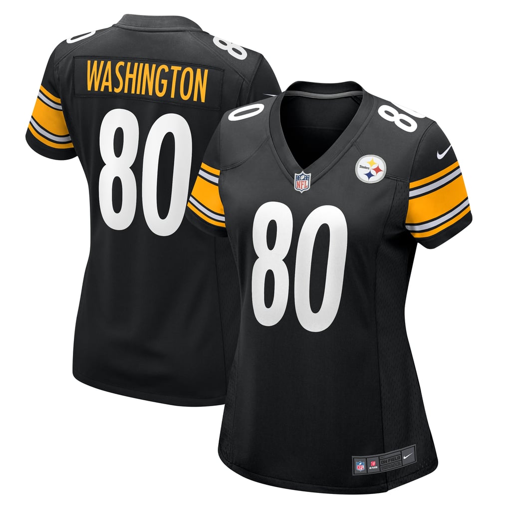 Women's Pittsburgh Steelers Darnell Washington Nike  Black  Game Jersey - Image 2