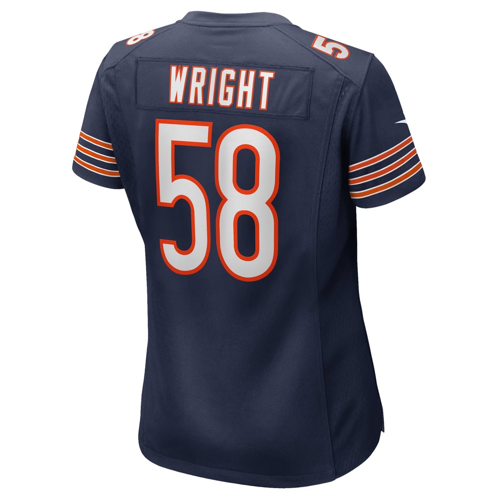 Women's Chicago Bears Darnell Wright Nike Navy Game Jersey - Image 4