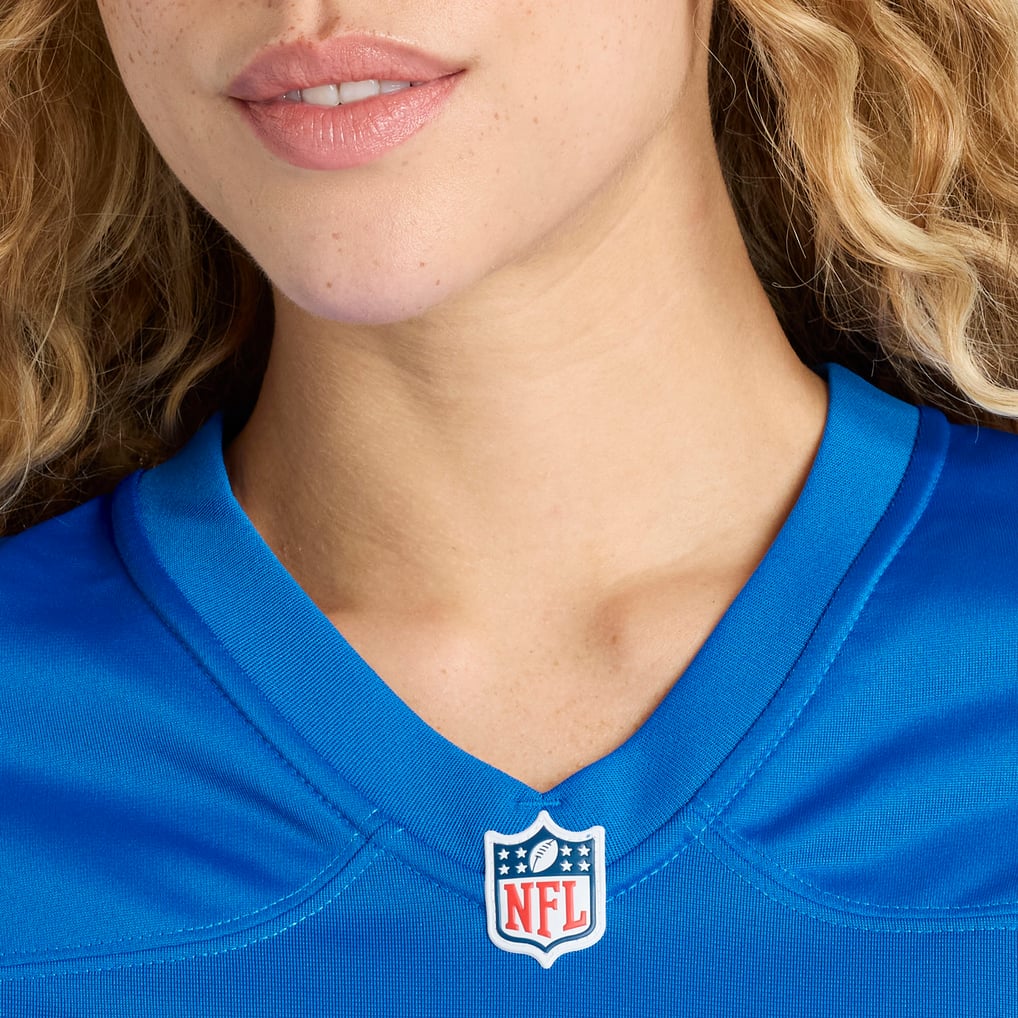 Women's Detroit Lions DaRon Gilbert Nike  Blue Game Jersey - Image 9