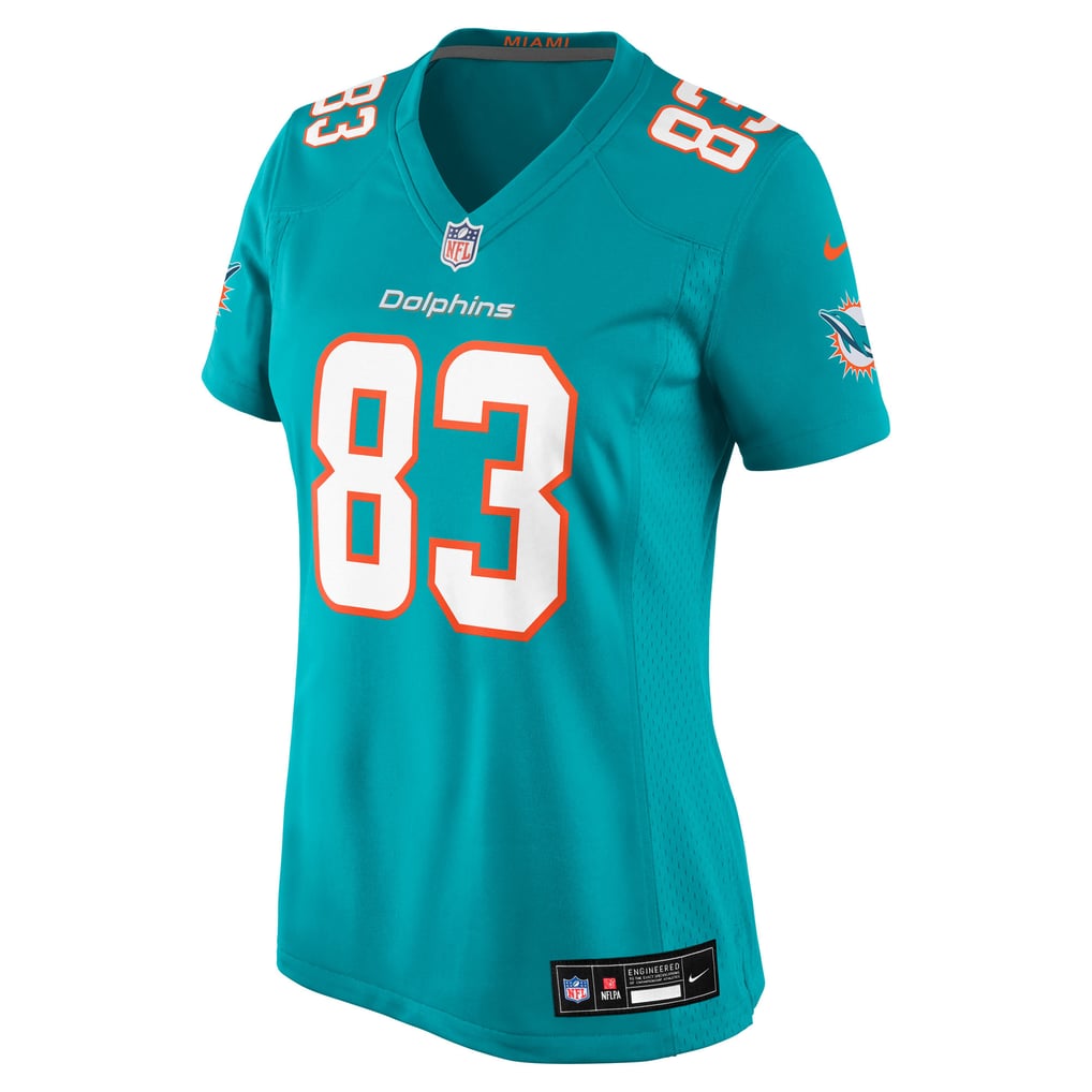 Women's Miami Dolphins Darren Waller Nike  Aqua Team Game Jersey - Image 3