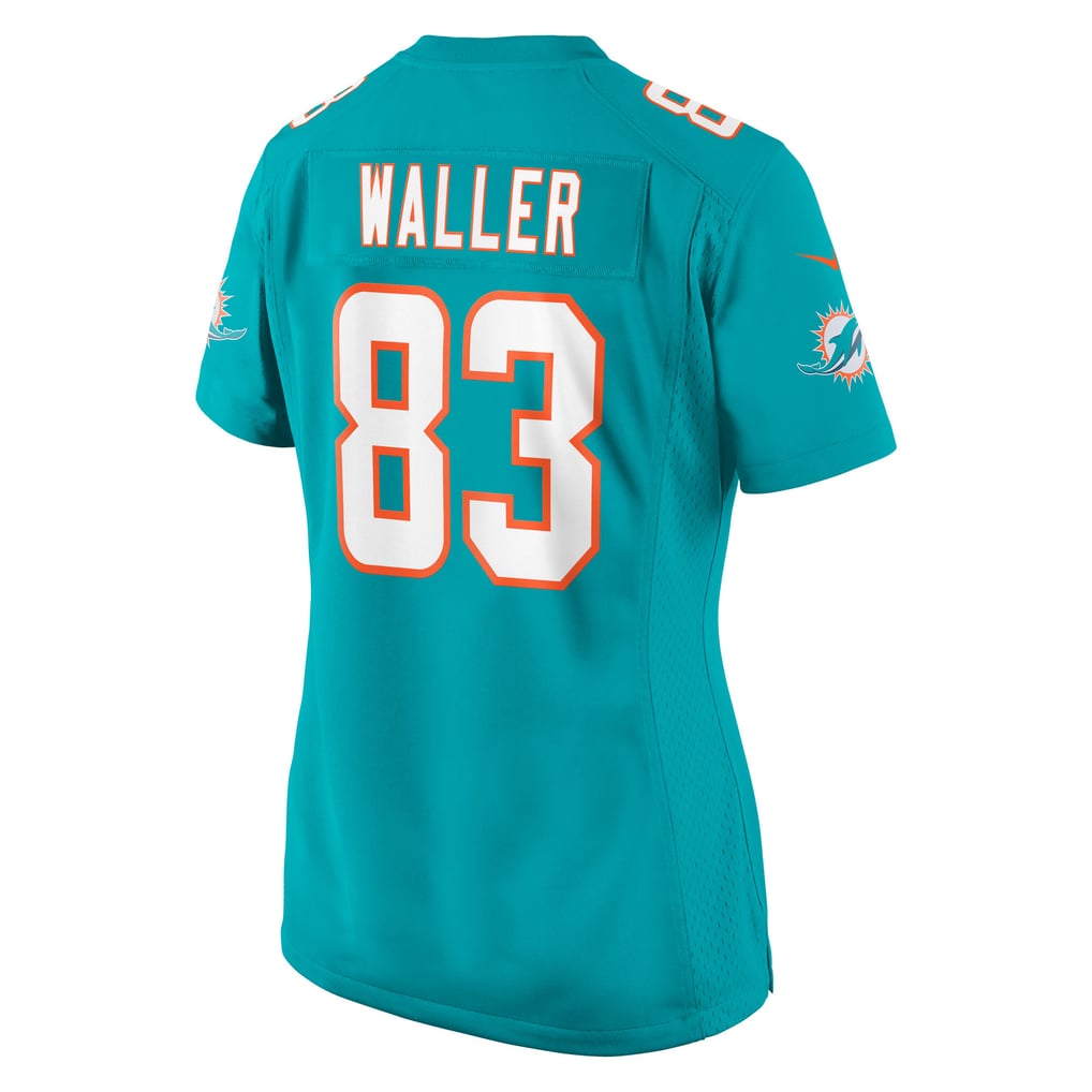 Women's Miami Dolphins Darren Waller Nike  Aqua Team Game Jersey - Image 4