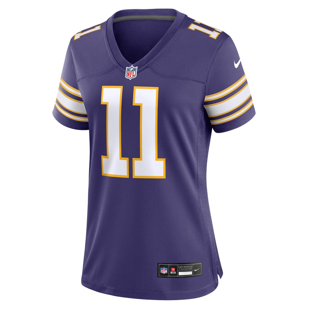 Women's Minnesota Vikings Daunte Culpepper Nike Purple Classic Retired Player Game Jersey - Image 3