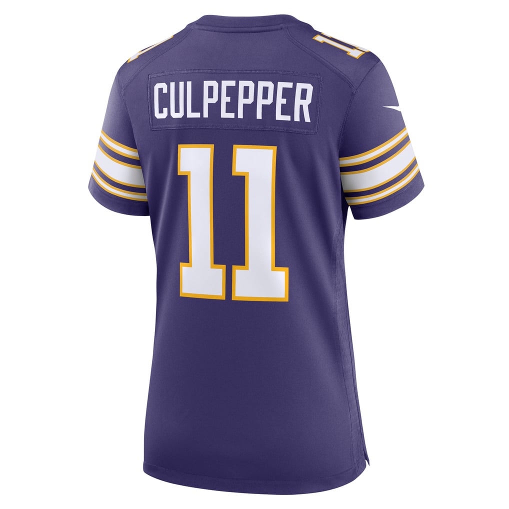 Women's Minnesota Vikings Daunte Culpepper Nike Purple Classic Retired Player Game Jersey - Image 4
