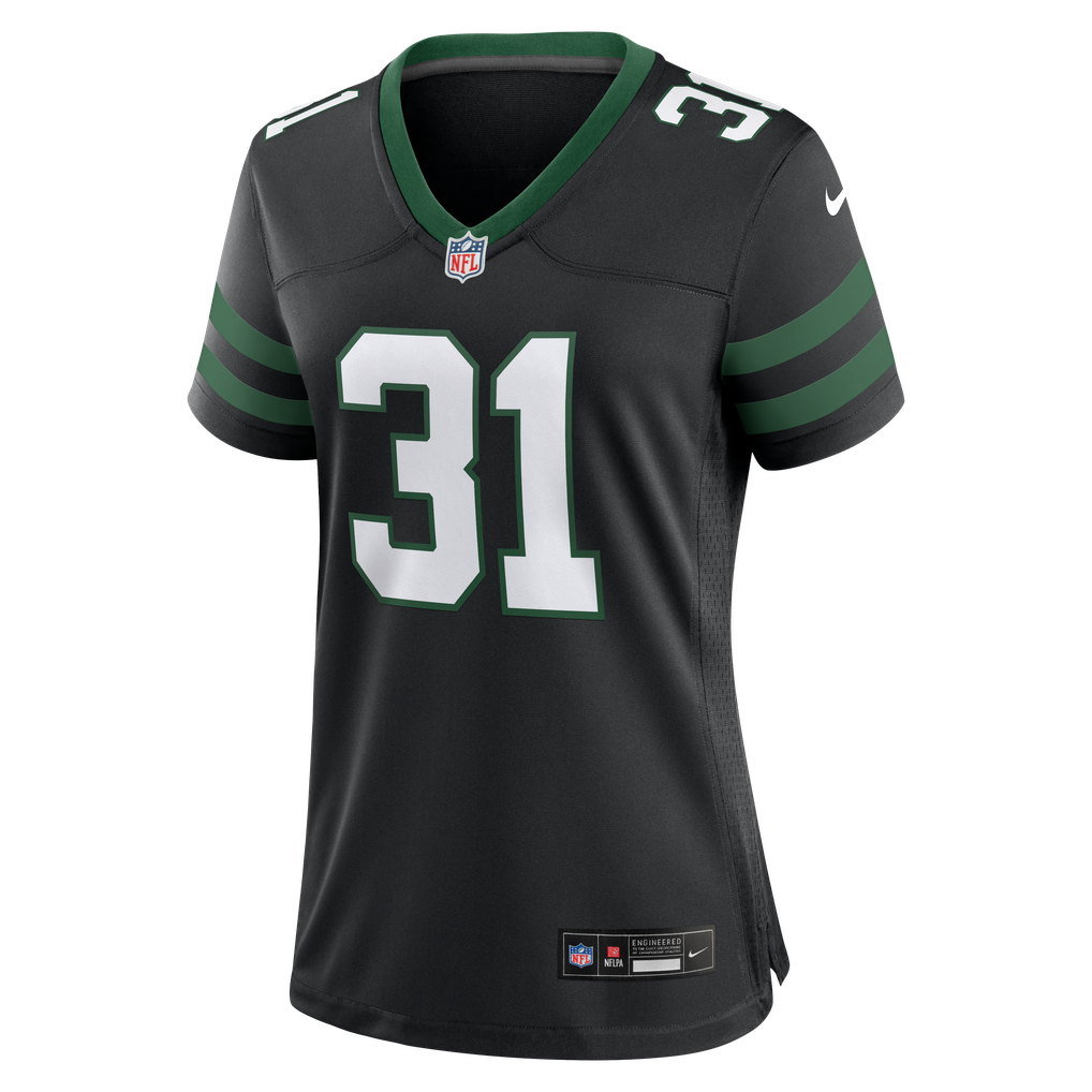 Women's New York Jets David Bailey Nike Legacy Black Alternate Game Jersey - Image 3