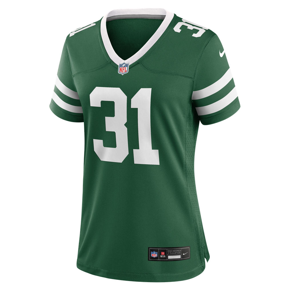 Women's New York Jets David Bailey Nike Legacy Green Team Game Jersey - Image 7