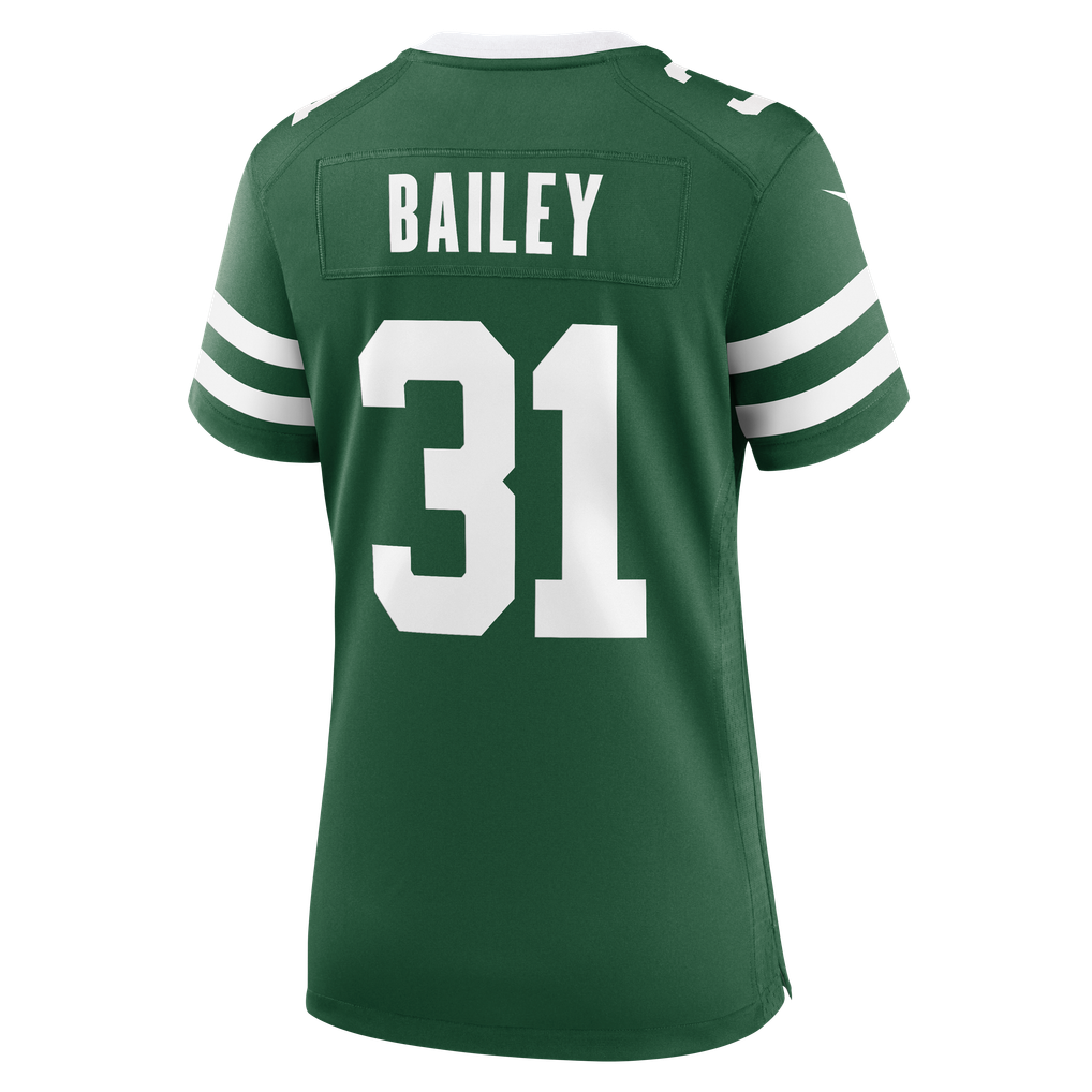 Women's New York Jets David Bailey Nike Legacy Green Team Game Jersey - Image 8