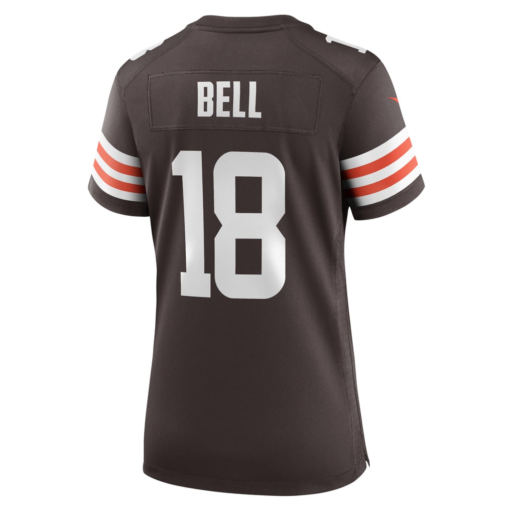 Women's Cleveland Browns David Bell Nike Brown Game Jersey - Image 4