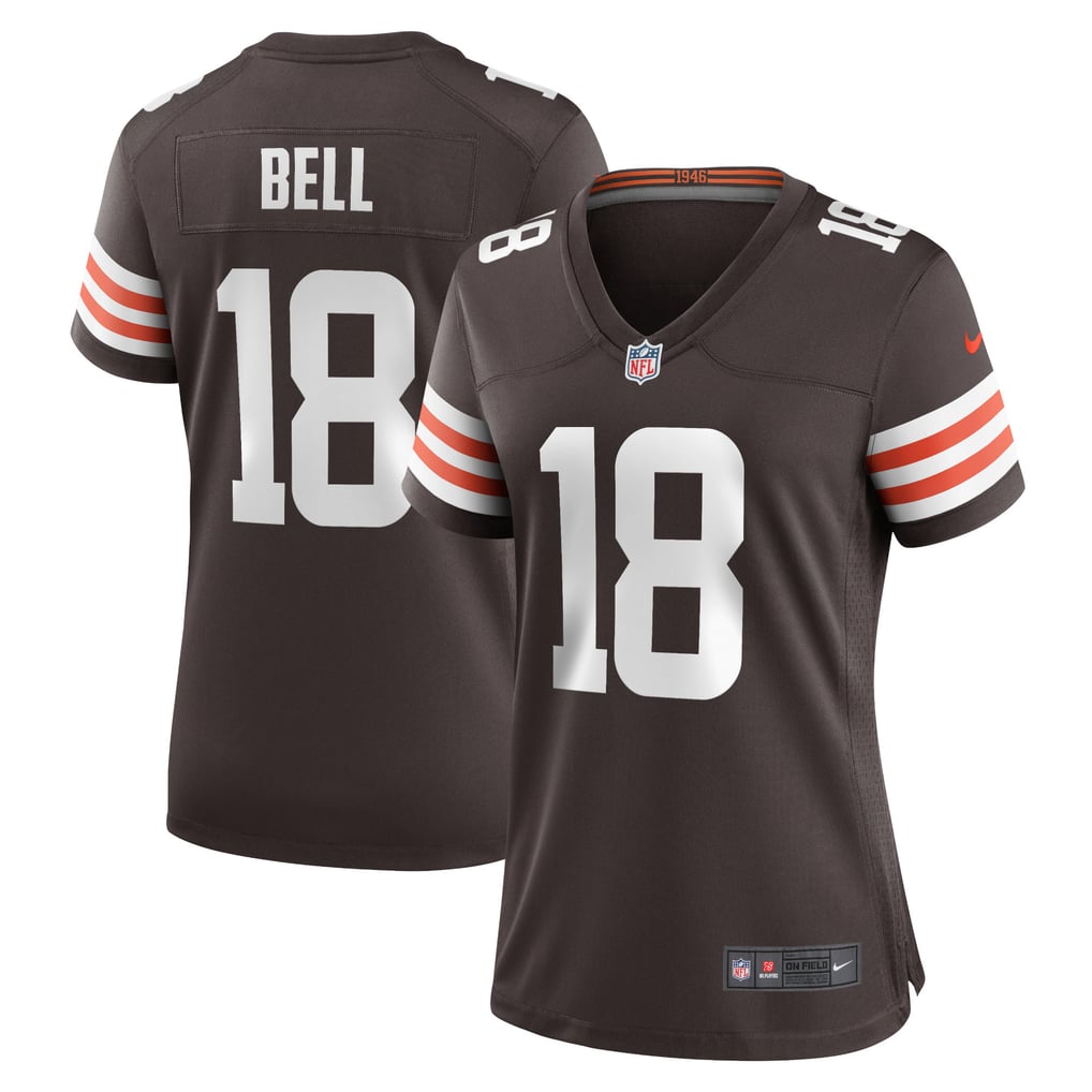 Women's Cleveland Browns David Bell Nike Brown Game Jersey - Image 1
