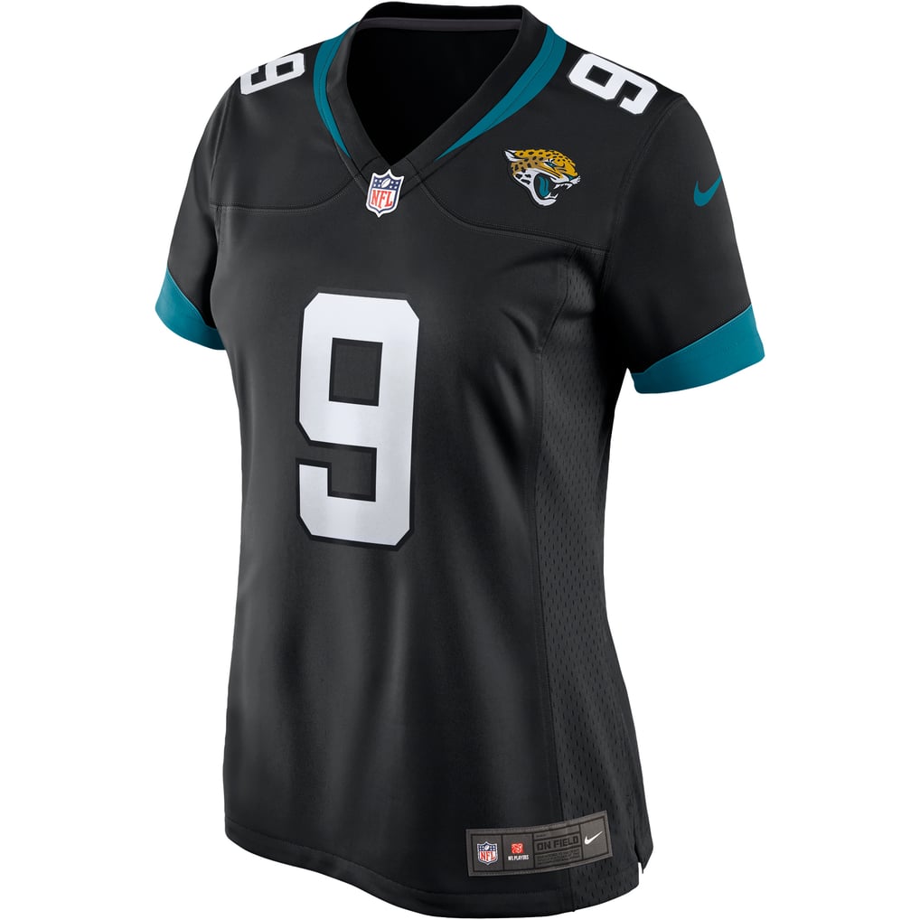 Women's Jacksonville Jaguars David Garrard Nike Black Game Retired Player Jersey - Image 3