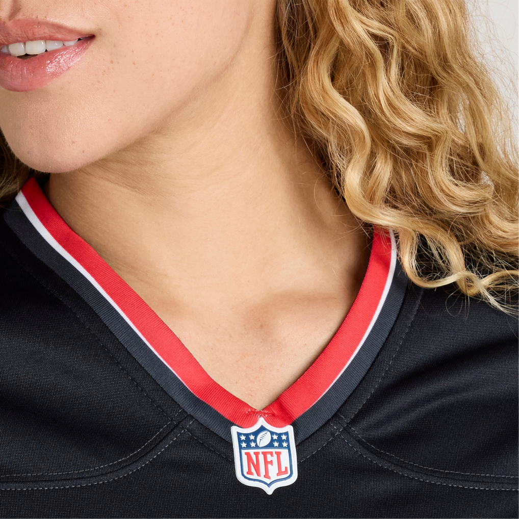 Women's Houston Texans David Montgomery Nike Navy Game Jersey - Image 9