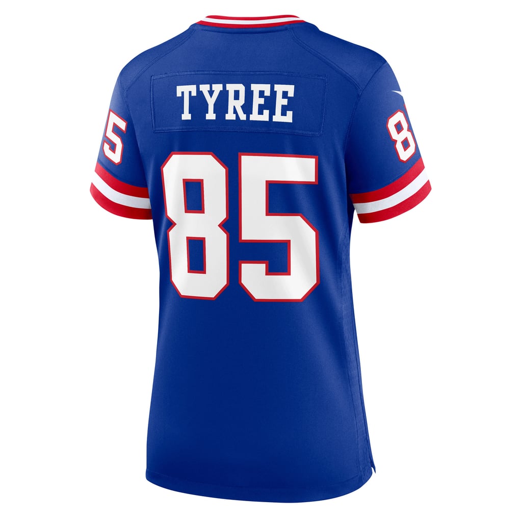 Women's New York Giants David Tyree Nike Royal Classic Retired Player Game Jersey - Image 4