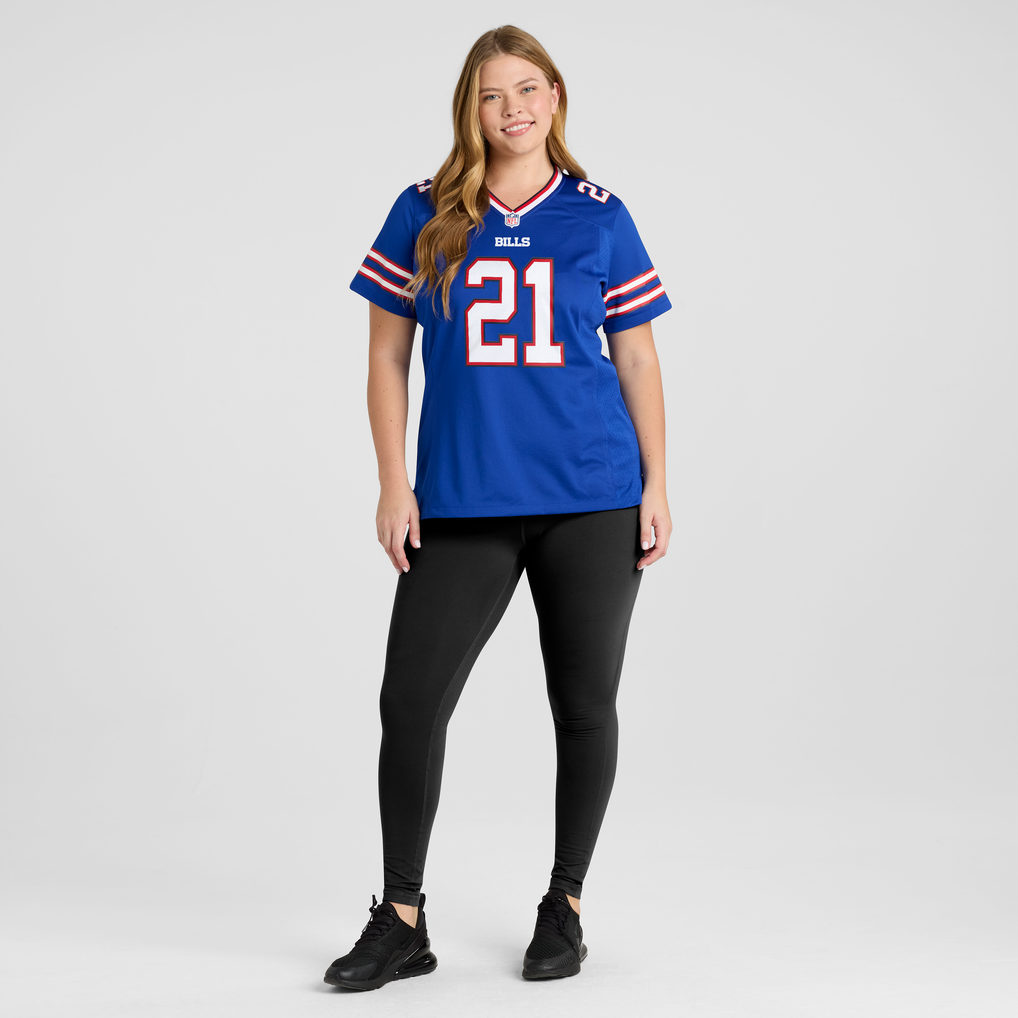 Women's Buffalo Bills Davison Igbinosun Nike  Royal Team Game Jersey - Image 5
