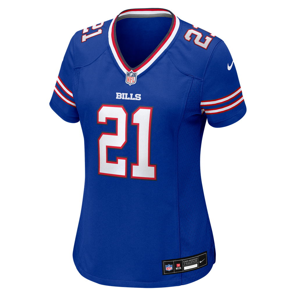 Women's Buffalo Bills Davison Igbinosun Nike  Royal Team Game Jersey - Image 7