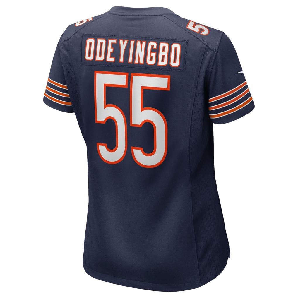 Women's Chicago Bears Dayo Odeyingbo Nike Navy Team Game Jersey - Image 4