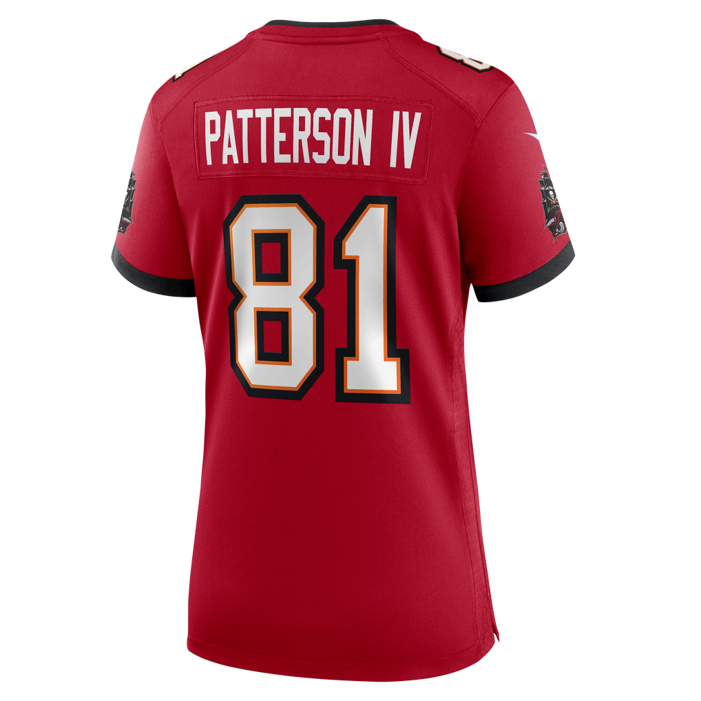 Women's Tampa Bay Buccaneers Dean Patterson IV Nike Red Team Game Jersey - Image 8