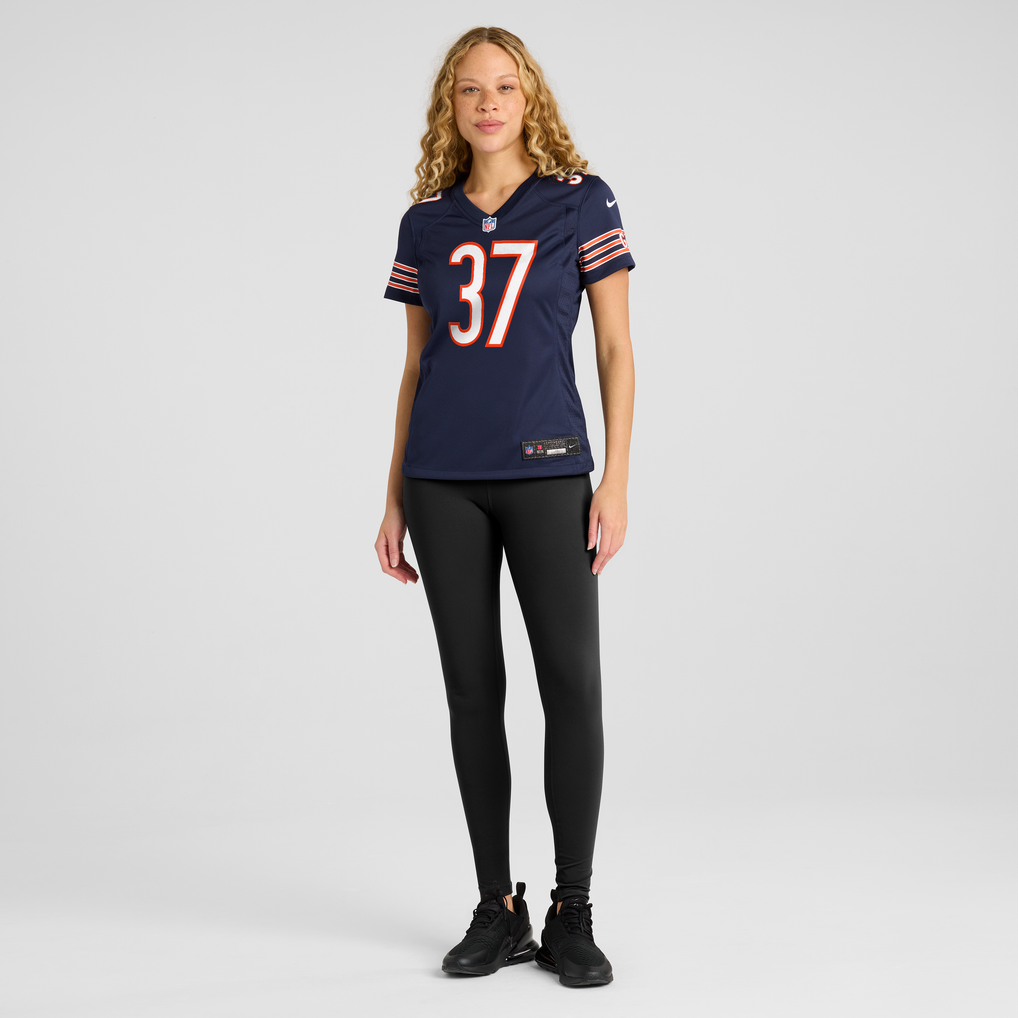 Women's Chicago Bears Deantre Prince Nike Navy Team Game Jersey - Image 3