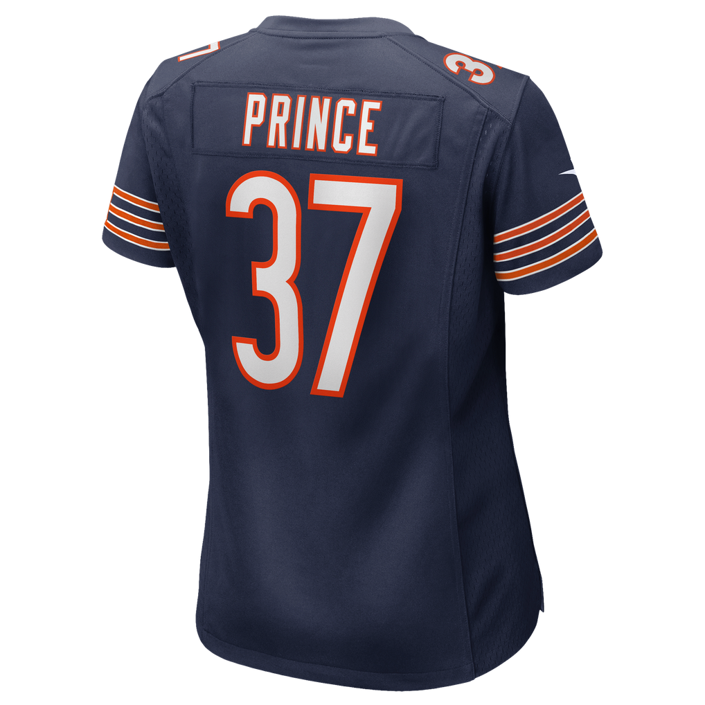 Women's Chicago Bears Deantre Prince Nike Navy Team Game Jersey - Image 8