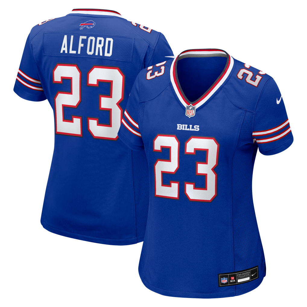Women's Buffalo Bills Dee Alford Nike  Royal Team Game Jersey - Image 2