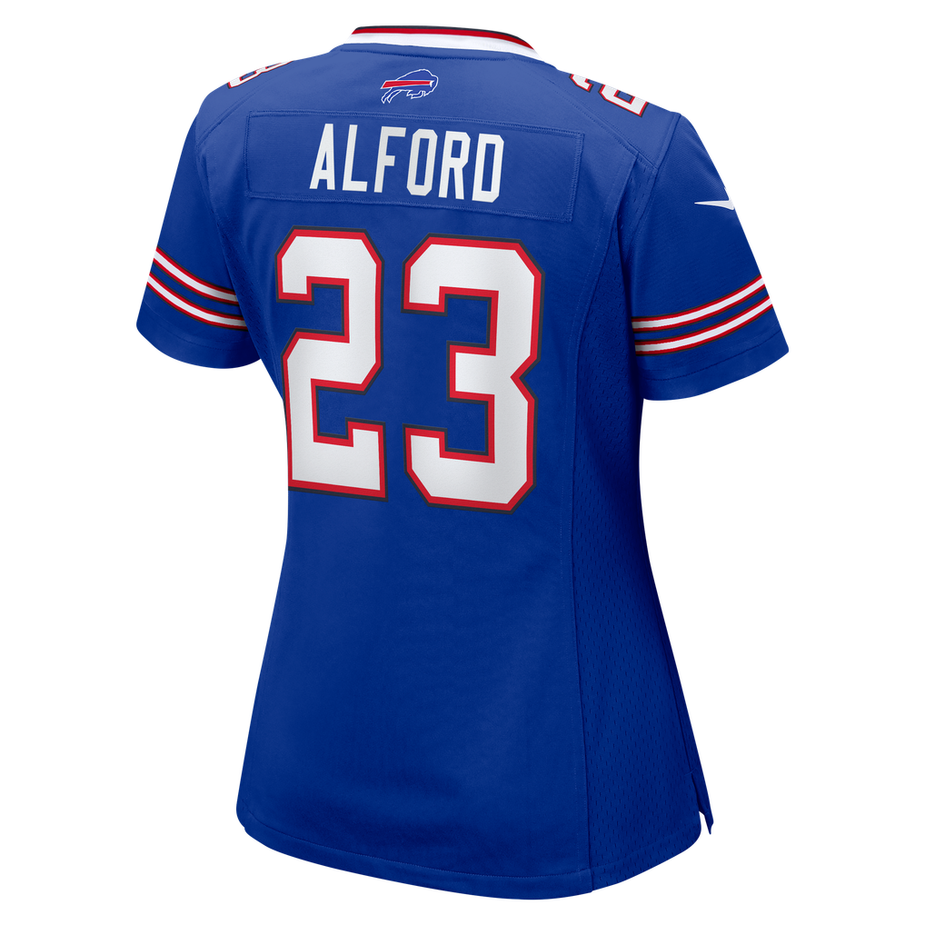 Women's Buffalo Bills Dee Alford Nike  Royal Team Game Jersey - Image 4