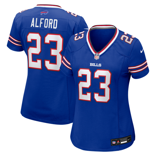 Women's Buffalo Bills Dee Alford Nike  Royal Team Game Jersey - Image 1