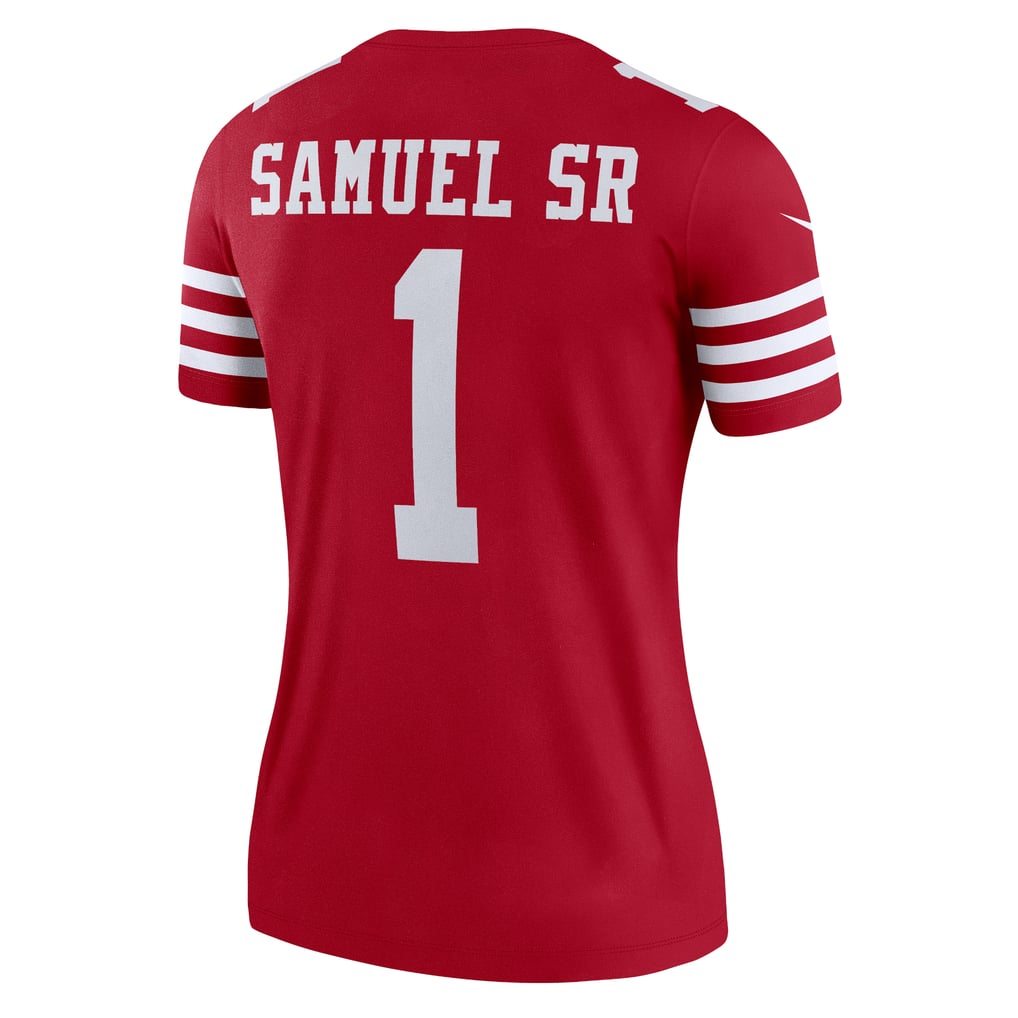 Women's San Francisco 49ers Deebo Samuel Sr Nike  Scarlet Legend Player Performance Top - Image 4