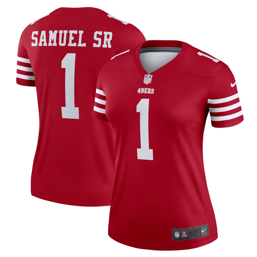Women's San Francisco 49ers Deebo Samuel Sr Nike  Scarlet Legend Player Performance Top - Image 1
