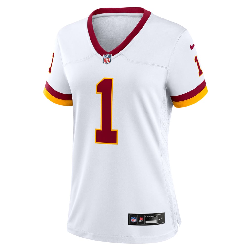 Women's Washington Commanders Deebo Samuel Sr Nike White Game Super Bowl Era Jersey - Image 3
