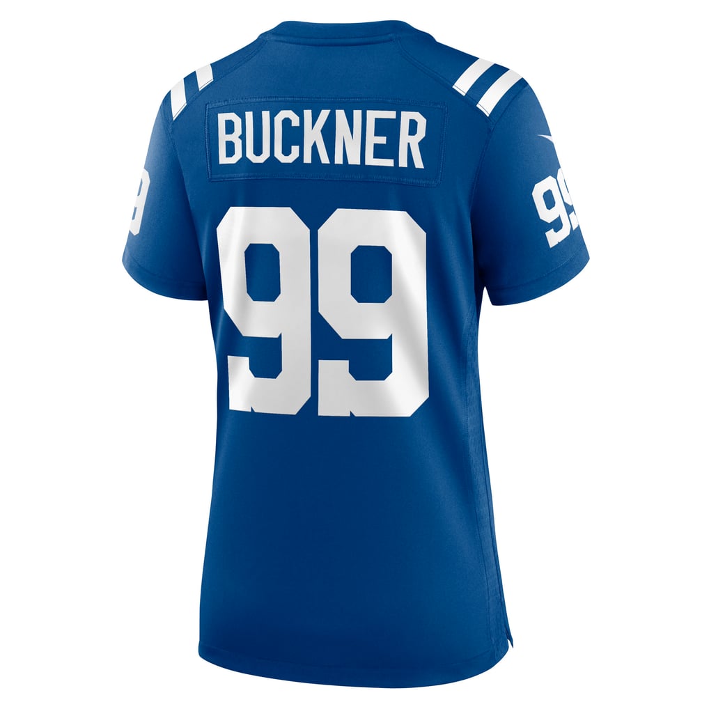 Women's Indianapolis Colts DeForest Buckner Nike Royal Nike Game Jersey - Image 4