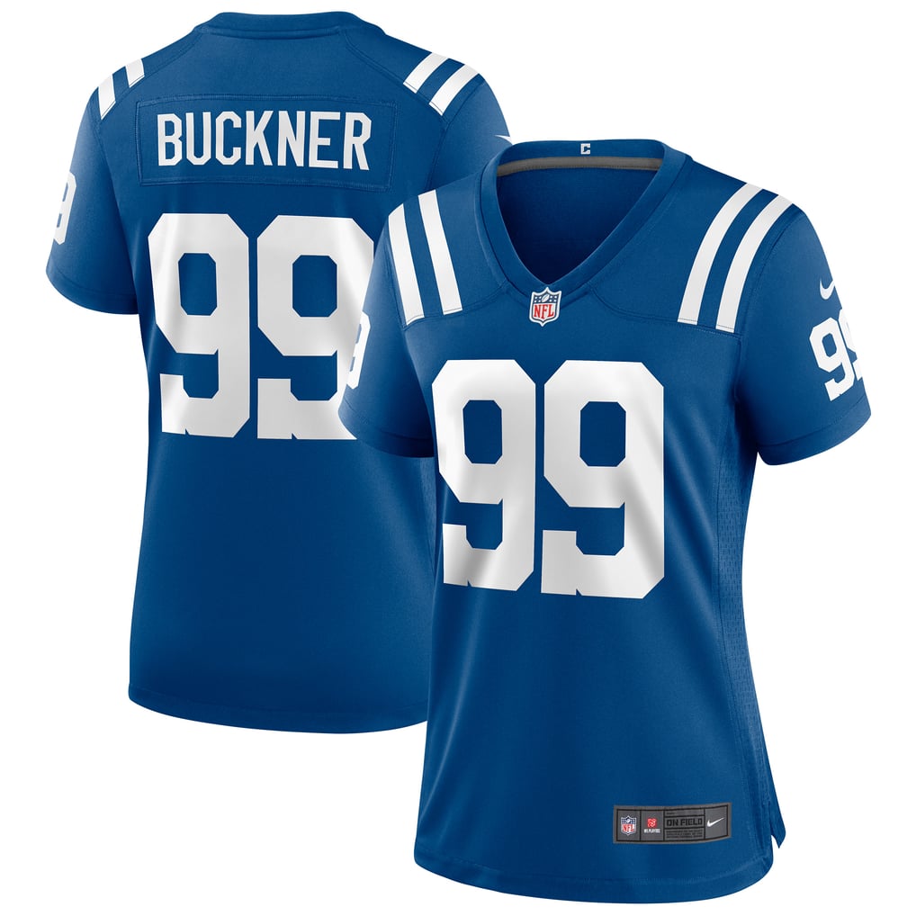 Women's Indianapolis Colts DeForest Buckner Nike Royal Game Player Jersey - Image 2