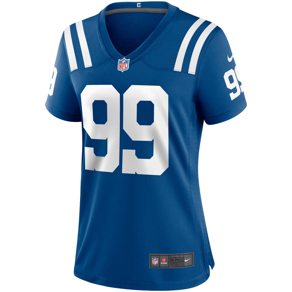 Women's Indianapolis Colts DeForest Buckner Nike Royal Game Player Jersey - Image 3