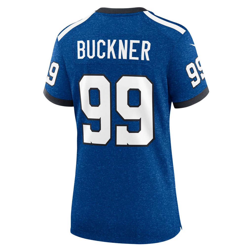 Women's Indianapolis Colts DeForest Buckner Nike Royal Indiana Nights Alternate Game Jersey - Image 4
