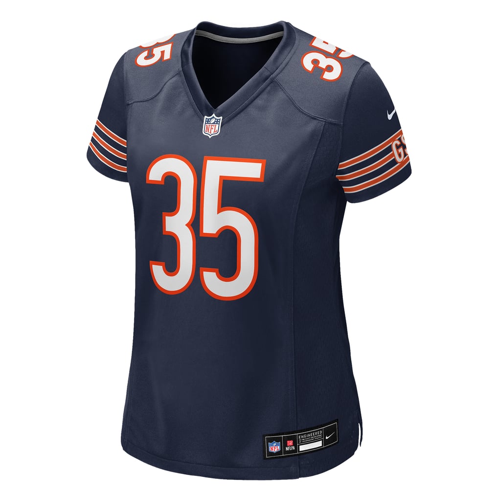 Women's Chicago Bears Deion Hankins Nike Navy Team Game Jersey - Image 3