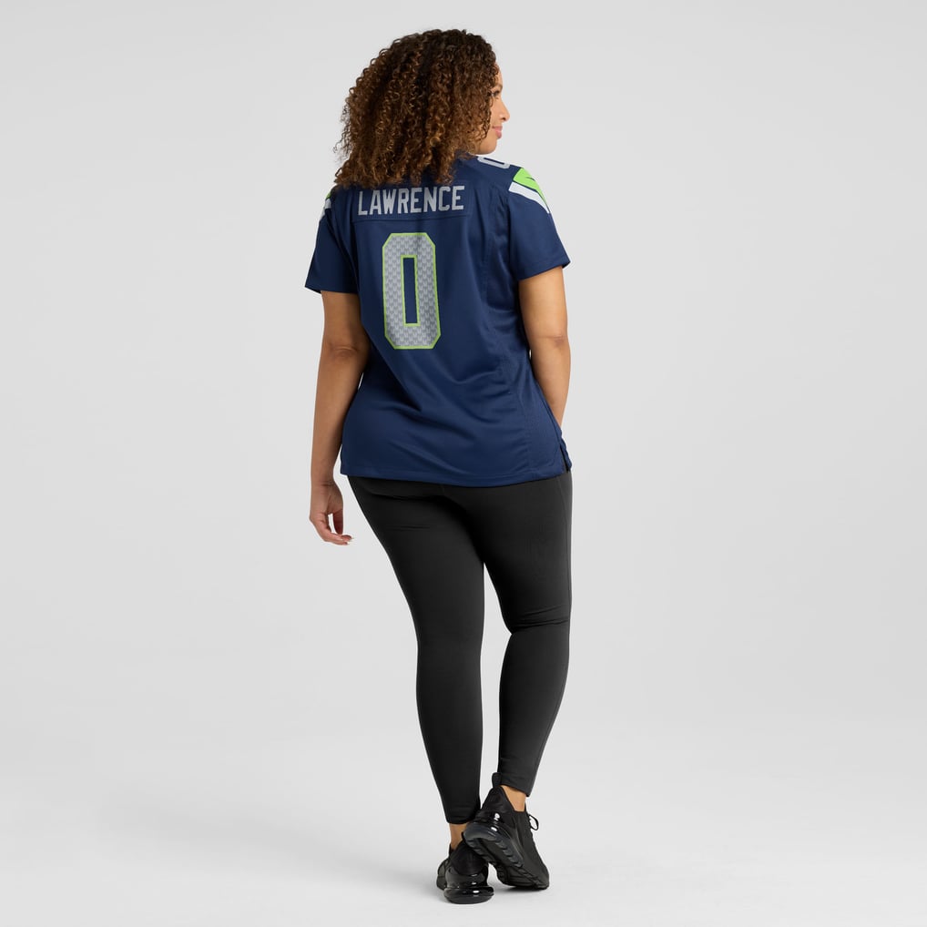 Women's Seattle Seahawks DeMarcus Lawrence Nike  College Navy Team Game Jersey - Image 8