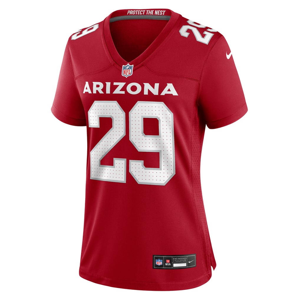 Women's Arizona Cardinals Denzel Burke Nike  Cardinal Team Game Jersey - Image 3