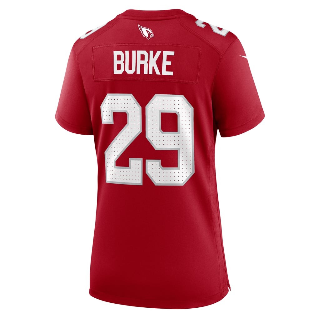 Women's Arizona Cardinals Denzel Burke Nike  Cardinal Team Game Jersey - Image 4