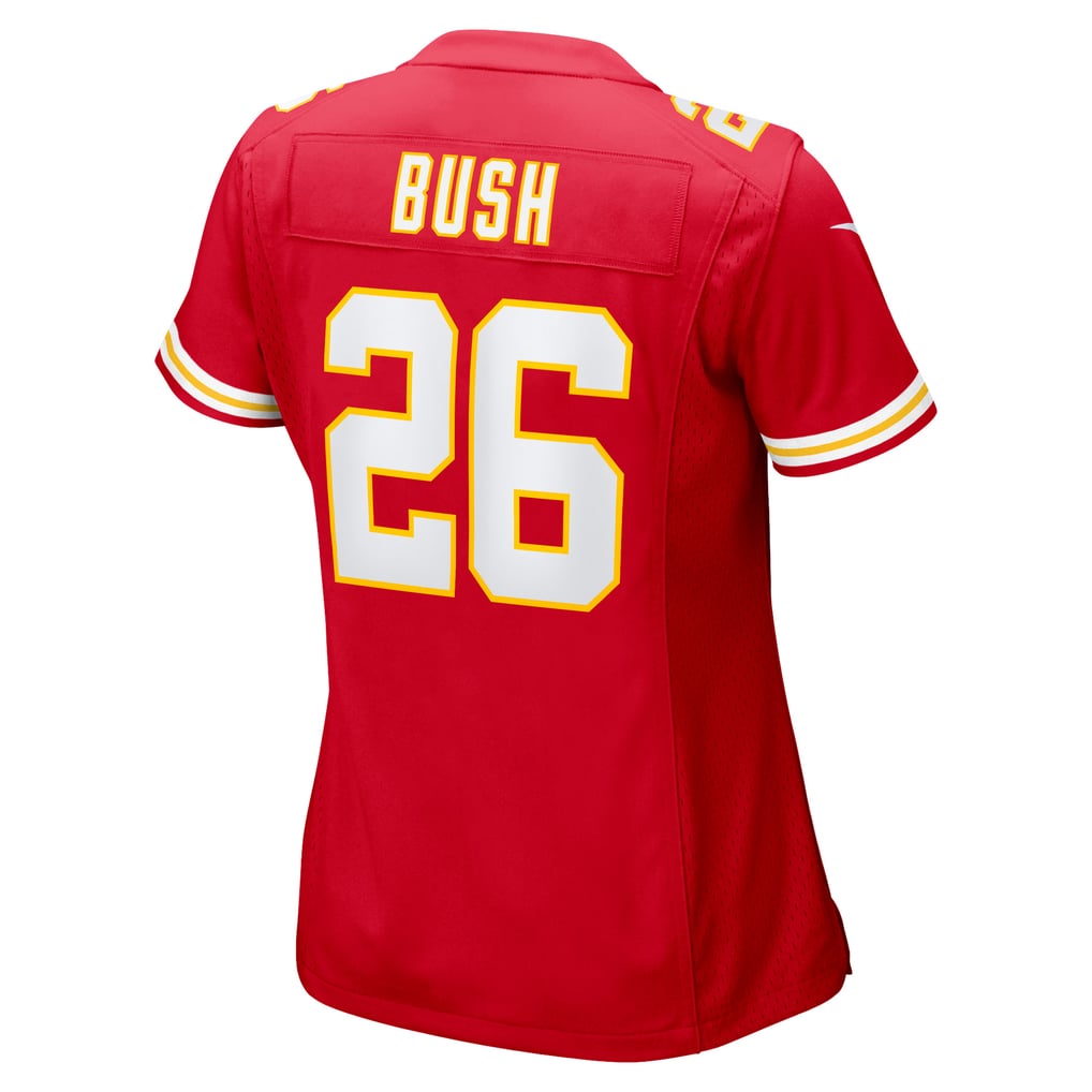 Women's Kansas City Chiefs Deon Bush Nike Red Game Player Jersey - Image 4