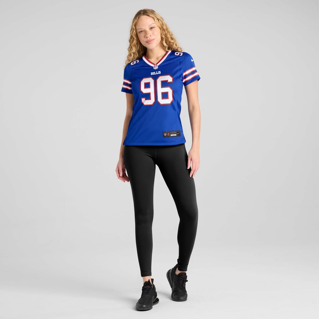 Women's Buffalo Bills Deone Walker Nike  Royal Team Game Jersey - Image 5