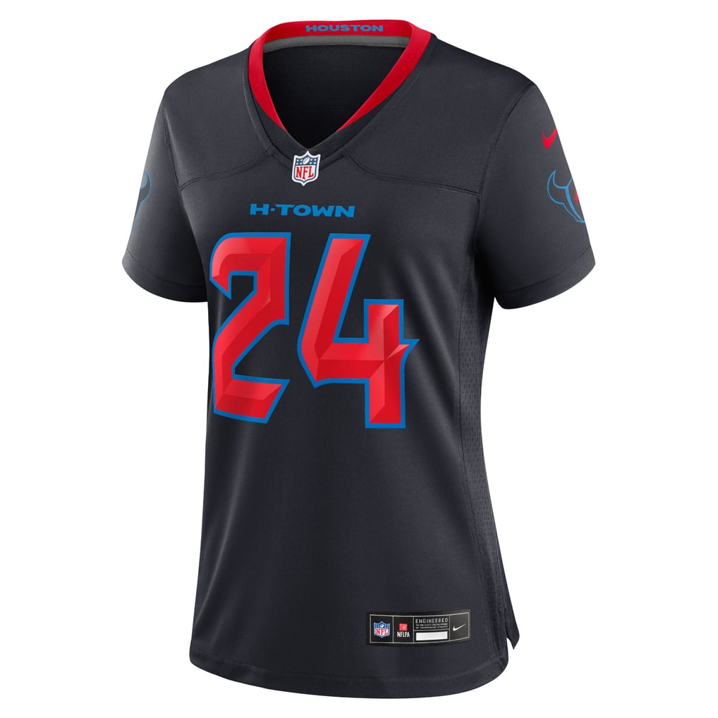 Women's Houston Texans Derek Stingley Jr. Nike Navy Alternate Game Jersey - Image 3