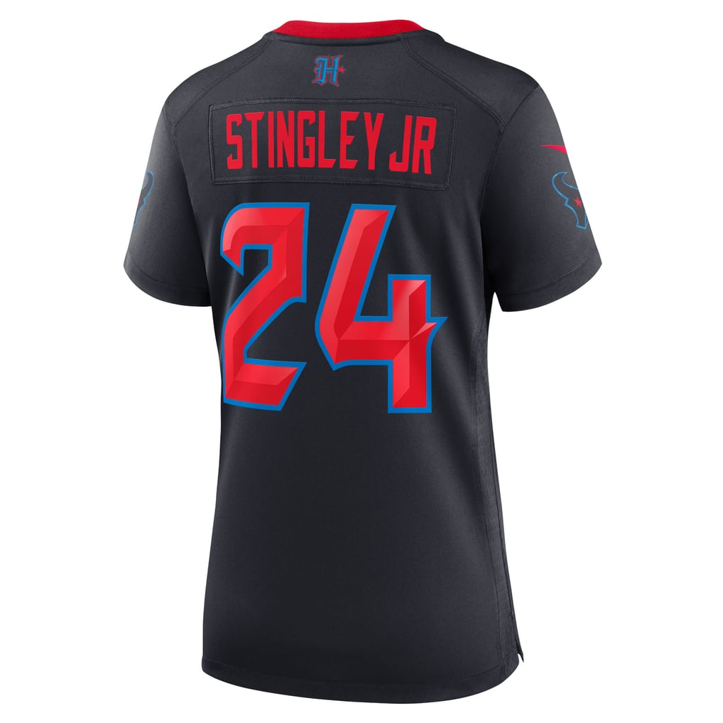 Women's Houston Texans Derek Stingley Jr. Nike Navy Alternate Game Jersey - Image 4