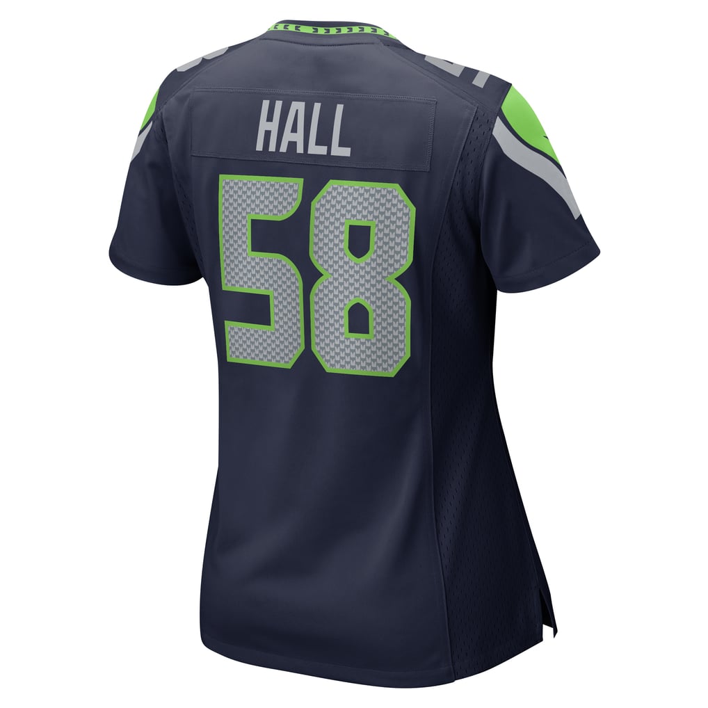 Women's Seattle Seahawks Derick Hall Nike College College Navy Team Game Jersey - Image 4