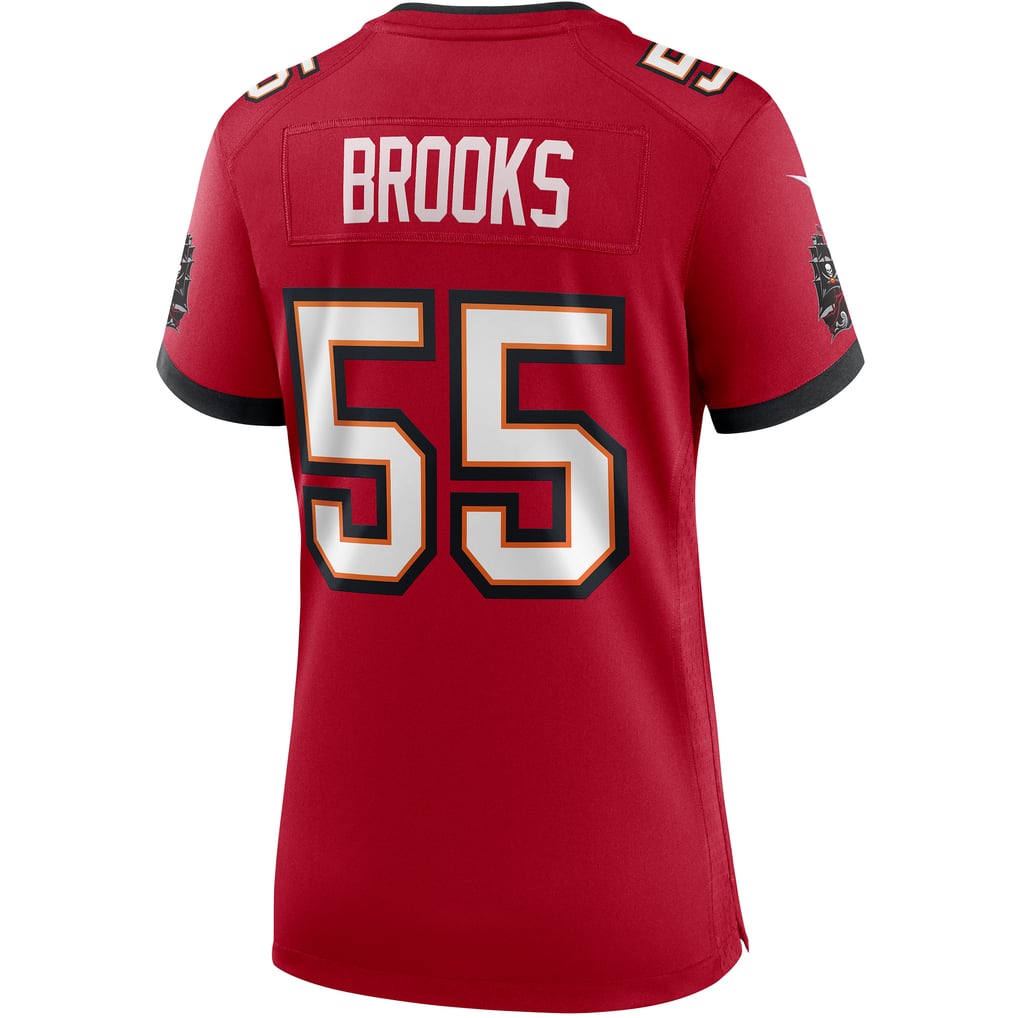 Women's Tampa Bay Buccaneers Derrick Brooks Nike Red Game Retired Player Jersey - Image 4