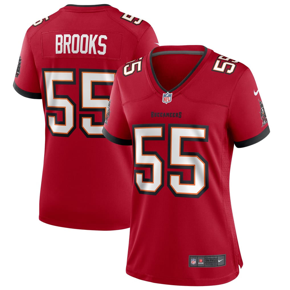 Women's Tampa Bay Buccaneers Derrick Brooks Nike Red Game Retired Player Jersey - Image 1