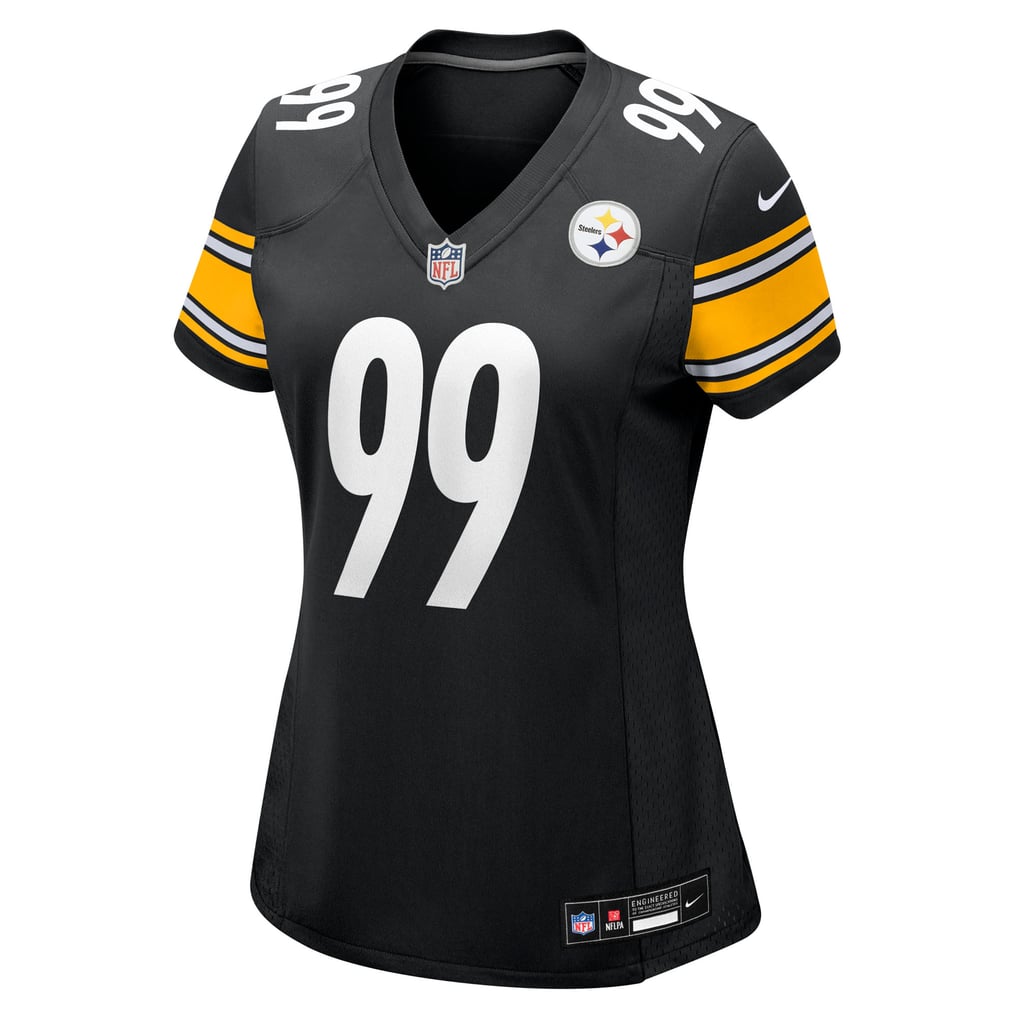Women's Pittsburgh Steelers Derrick Harmon Nike  Black Team Game Jersey - Image 3