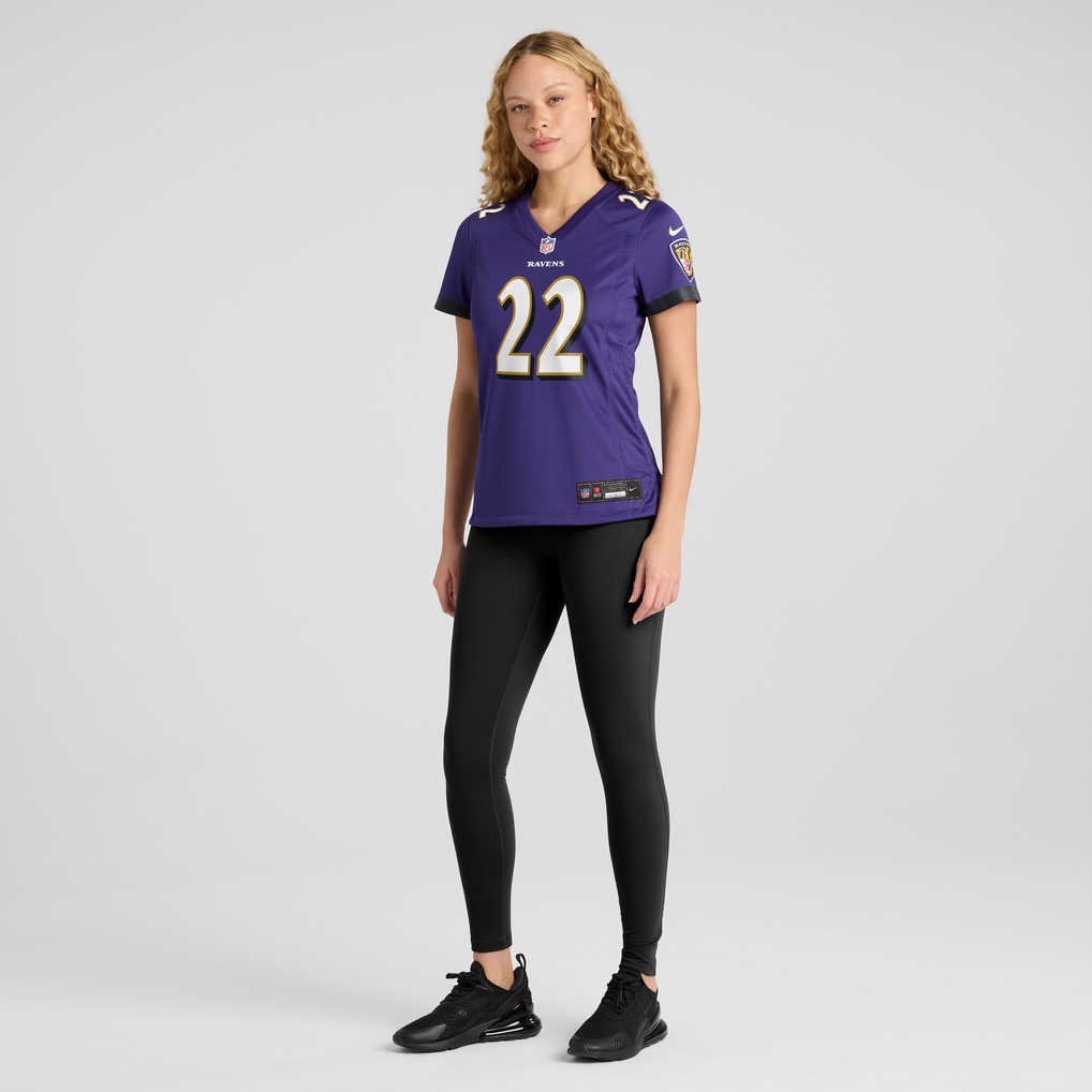 Women's Baltimore Ravens Derrick Henry Nike Purple Game Player Jersey