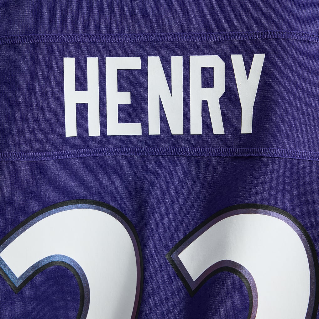 Women's Baltimore Ravens Derrick Henry Nike Purple Team Game Jersey
