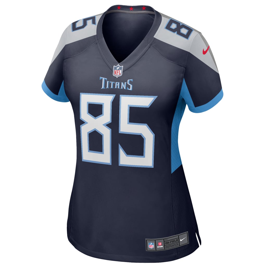 Women's Tennessee Titans Derrick Mason Nike Navy Game Retired Player Jersey - Image 3