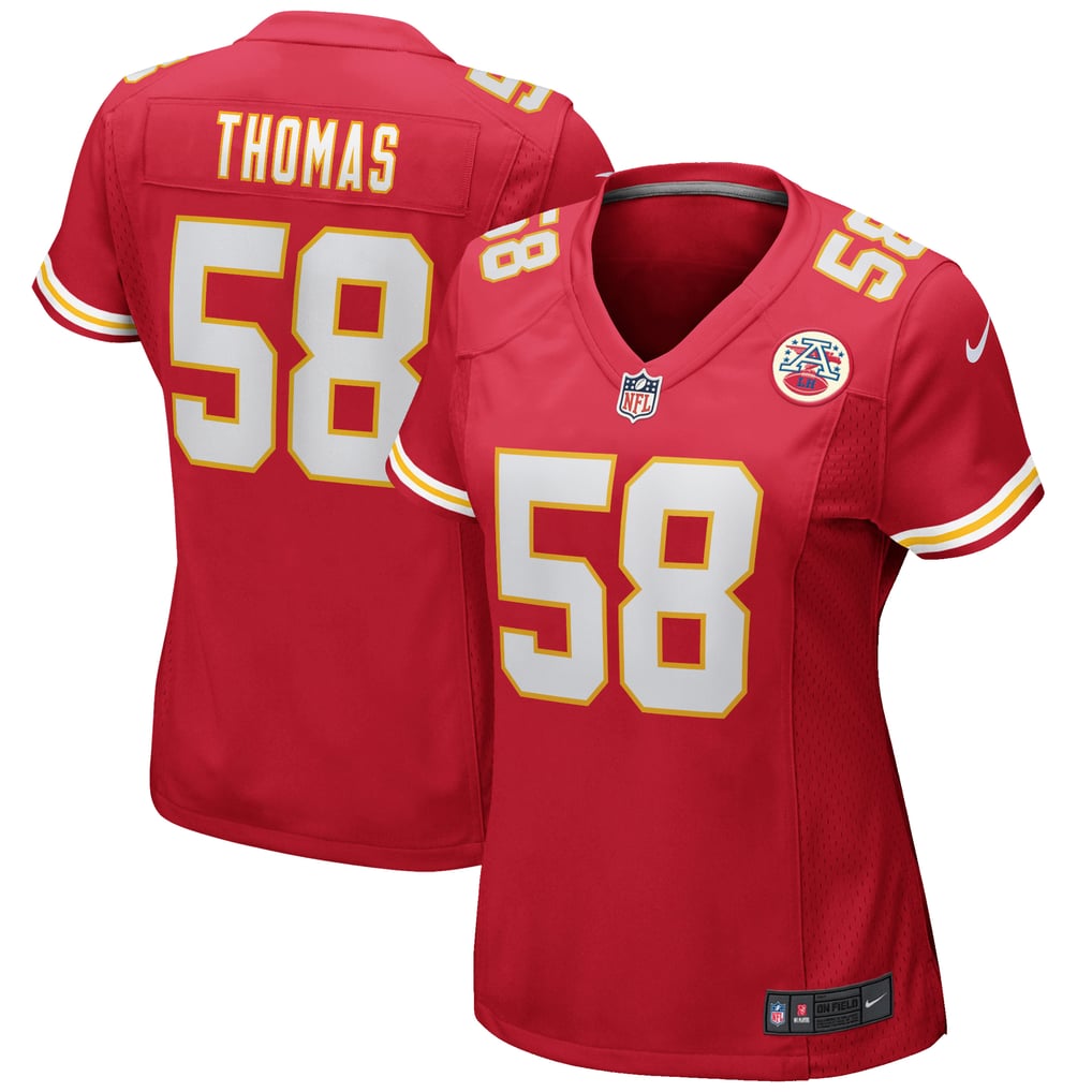 Women's Kansas City Chiefs Derrick Thomas Nike Red Game Retired Player Jersey - Image 1