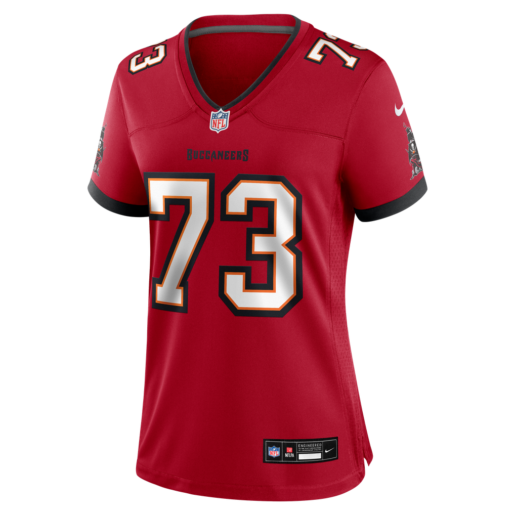 Women's Tampa Bay Buccaneers Deshawn McKnight Nike Red Team Game Jersey - Image 7