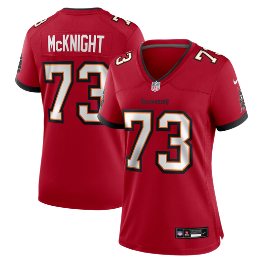 Women's Tampa Bay Buccaneers Deshawn McKnight Nike Red Team Game Jersey - Image 1