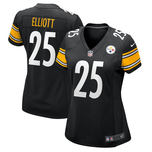 Women's Pittsburgh Steelers DeShon Elliott Nike  Black Team Game Jersey - Image 1